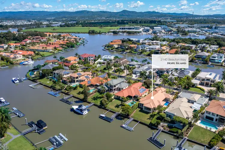 Main view of Homely house listing, 2140 Beaufort Way, Hope Island QLD 4212