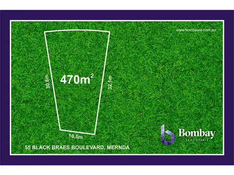 Main view of Homely land listing, LOT 17, (55) Black Braes Boulevard, Mernda VIC 3754