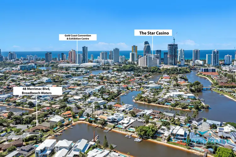 Third view of Homely house listing, 48 Merrimac Boulevard, Broadbeach Waters QLD 4218