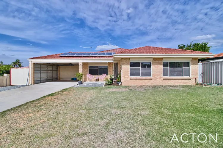 Main view of Homely house listing, 5 Mackay Place, Cooloongup WA 6168