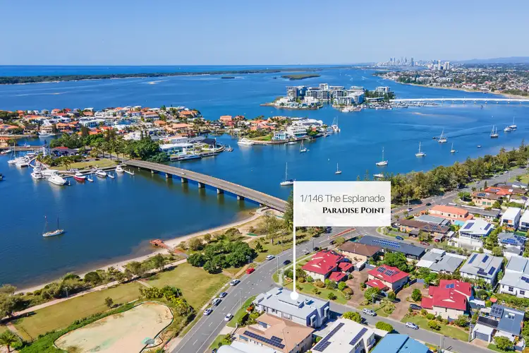 Second view of Homely semi-detached listing, 1/146 The Esplanade, Paradise Point QLD 4216