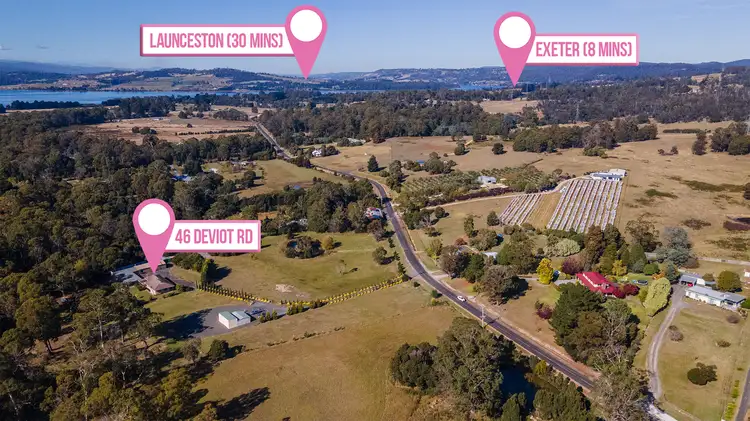 Main view of Homely house listing, 46 Deviot Road, Robigana TAS 7275
