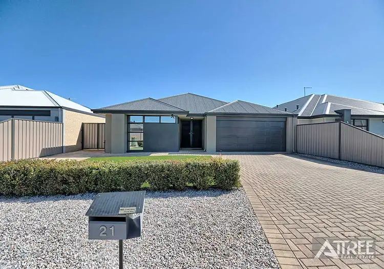 Fourth view of Homely house listing, 21 Tordera Parkway, Piara Waters WA 6112