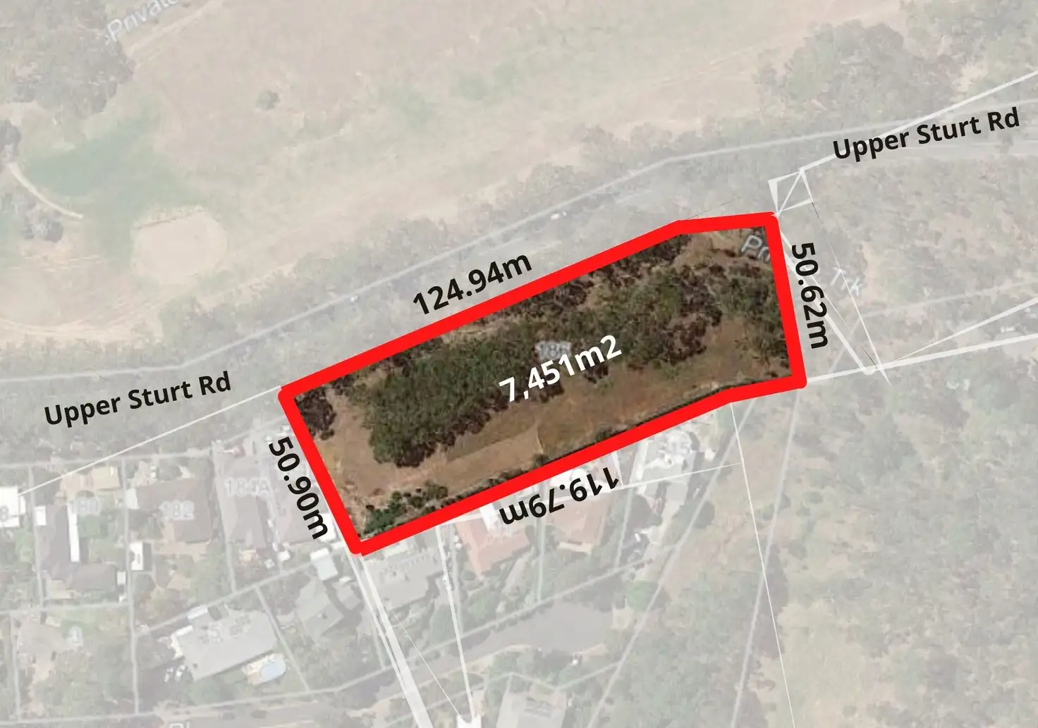 Main view of Homely land listing, 186 Upper Sturt Road, Hawthorndene SA 5051