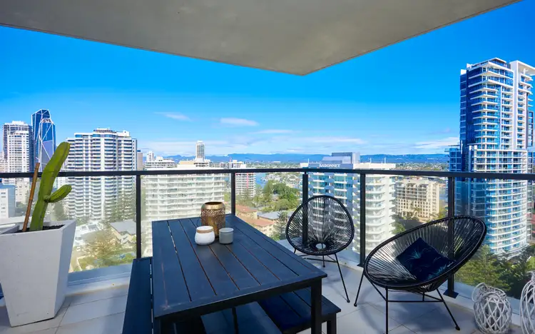 Second view of Homely apartment listing, 1403/3 Northcliffe Terrace, Surfers Paradise QLD 4217