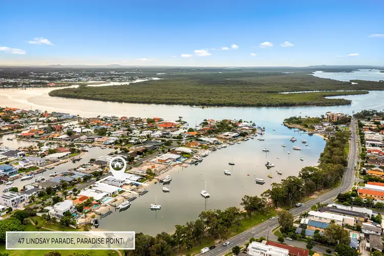 Second view of Homely house listing, 47 Lindsay Parade, Paradise Point QLD 4216