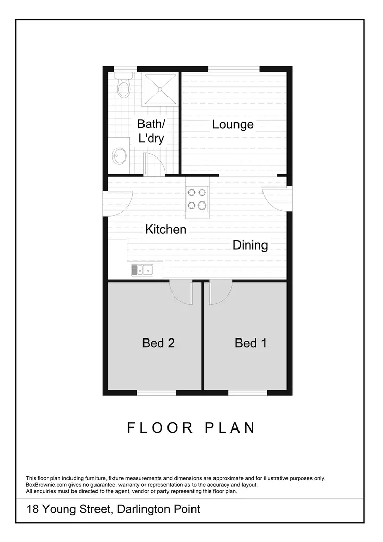 Second view of Homely house listing, 18 Young Street, Darlington Point NSW 2706