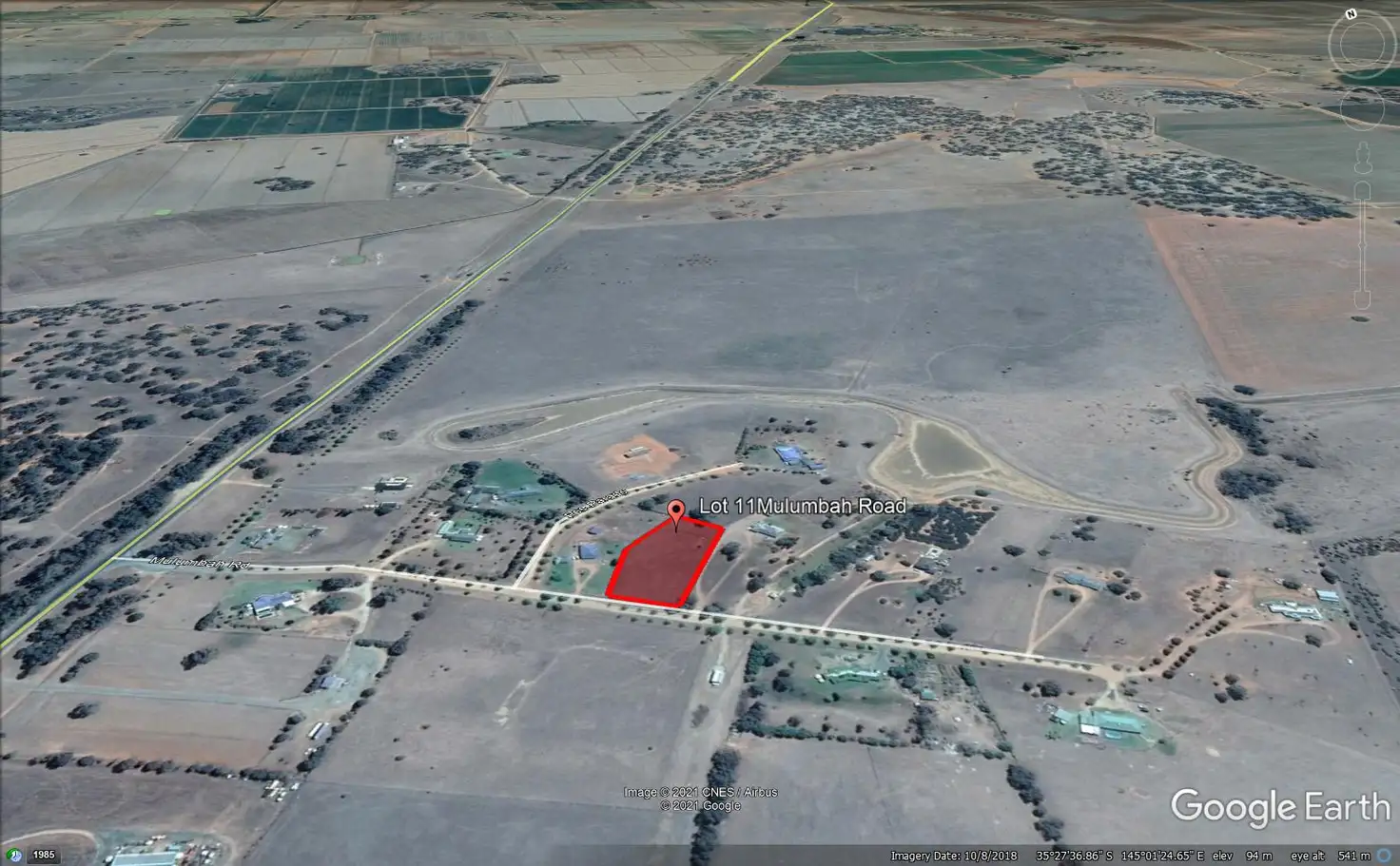 Main view of Homely land listing, Lot 11 MULUMBAH ROAD, Deniliquin NSW 2710