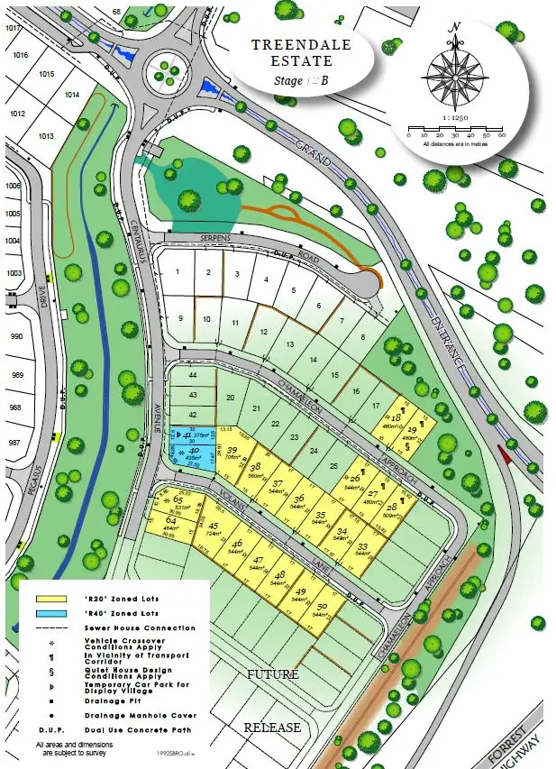 Third view of Homely land listing, Proposed Lot 64 Centaurus Avenue, Australind WA 6233