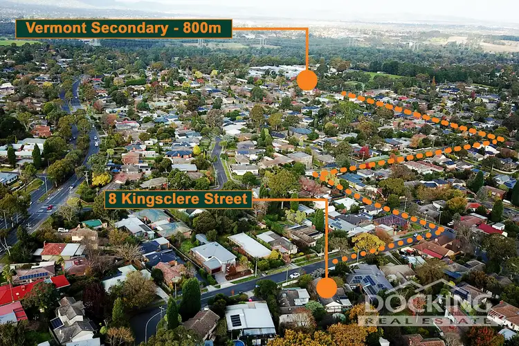 Second view of Homely house listing, 8 Kingsclere Street, Vermont VIC 3133