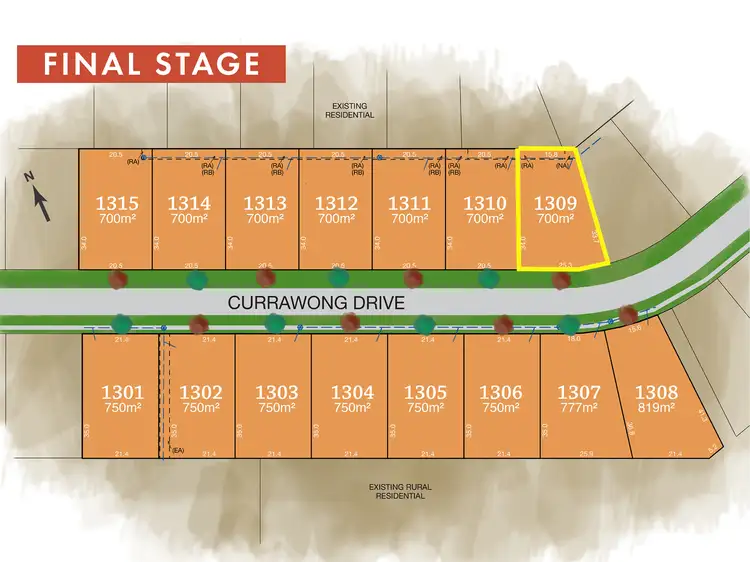 Lot 1309 Currawong Drive, Tamworth NSW 2340