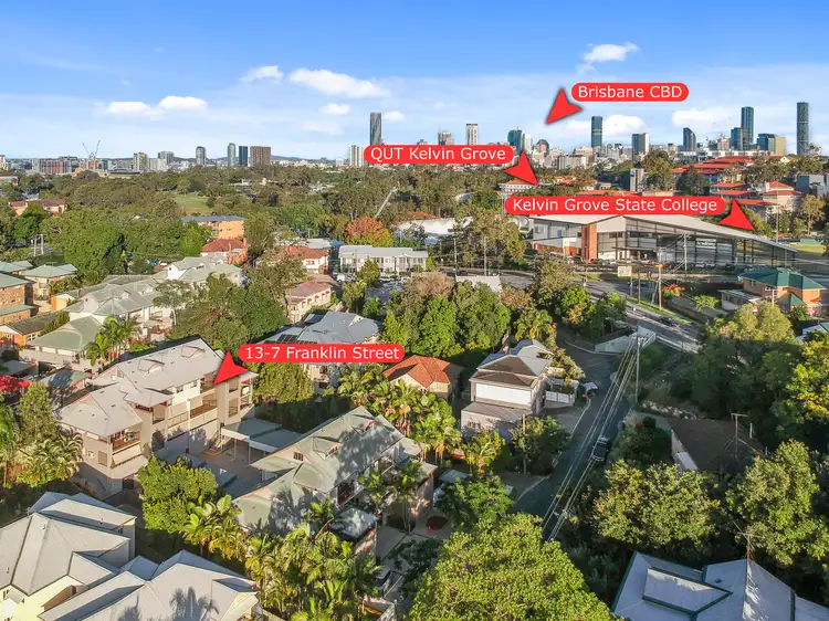 Second view of Homely unit listing, 13/7 Franklin Street, Herston QLD 4006