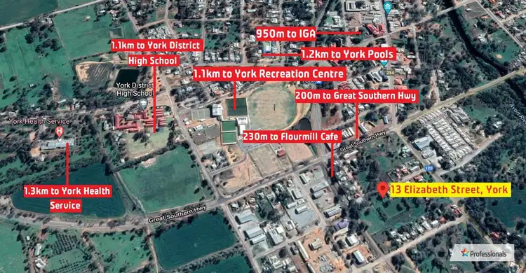 Second view of Homely land listing, 13 Elizabeth Street, York WA 6302