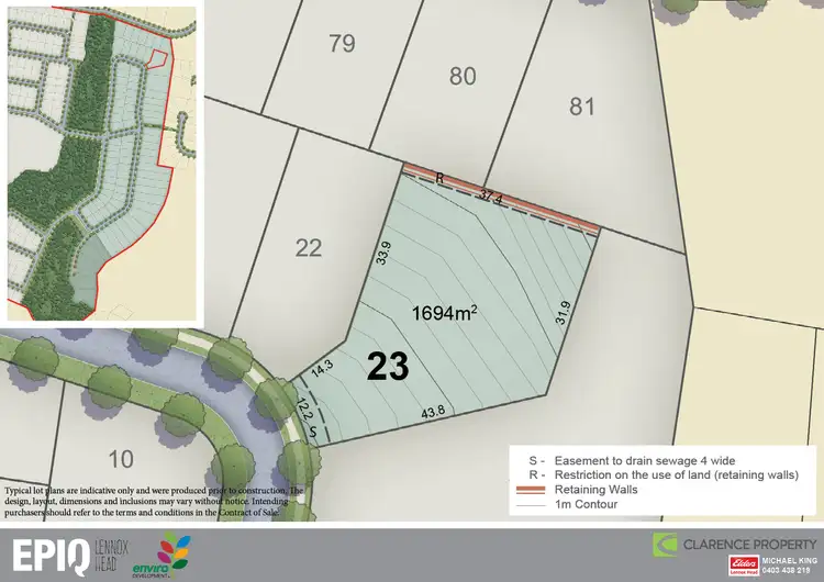 Main view of Homely land listing, Lot 23 Release 5 Epiq, Lennox Head NSW 2478
