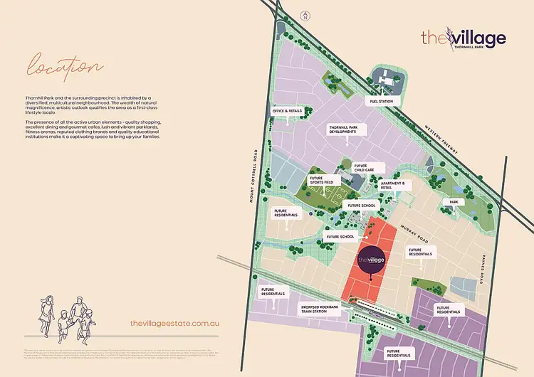 Main view of Homely land listing, LOT 201 The Village, Thornhill Park VIC 3335
