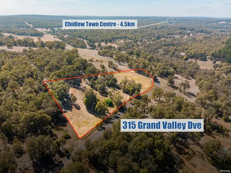Main view of Homely land listing, 315 Grand Valley Drive, Chidlow WA 6556