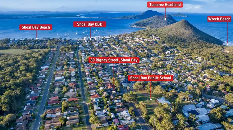 Second view of Homely house listing, 80 Rigney Street, Shoal Bay NSW 2315