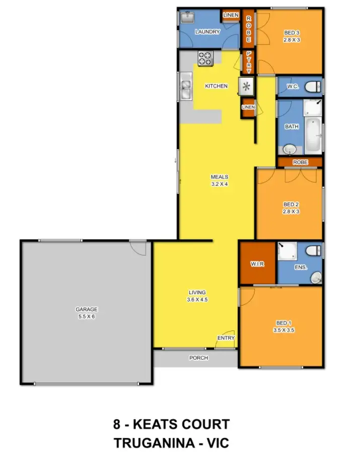 Fourth view of Homely house listing, 8 Keats Court, Truganina VIC 3029