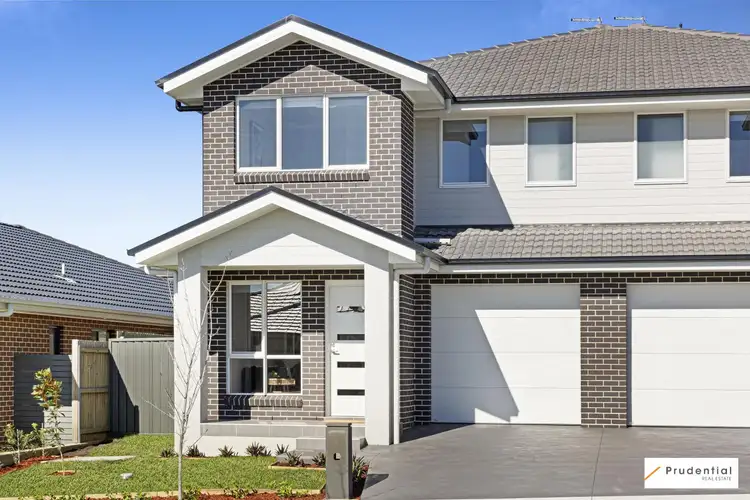 Main view of Homely semi-detached listing, 19A Chesham Avenue, Oran Park NSW 2570