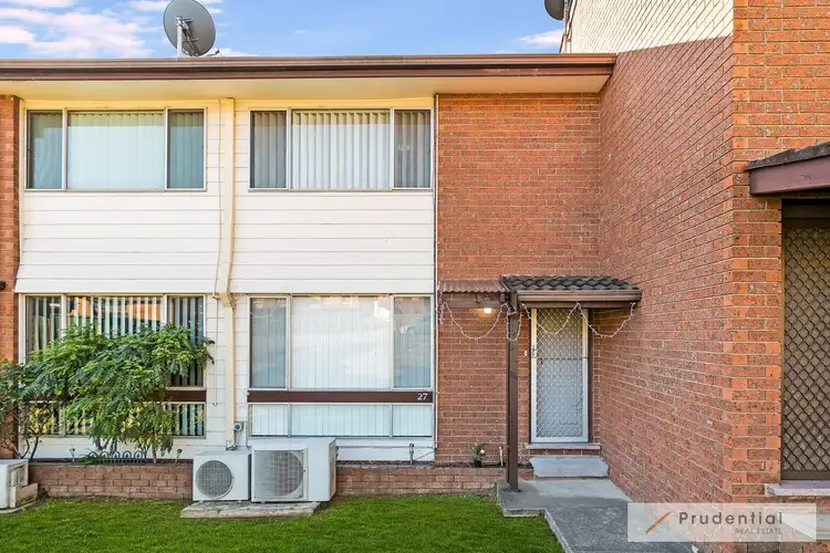 Main view of Homely townhouse listing, 27/18 Westmoreland Road, Minto NSW 2566