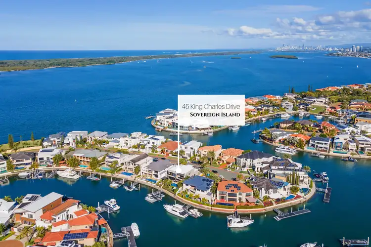 Second view of Homely house listing, 45 King Charles Drive, Sovereign Islands QLD 4216