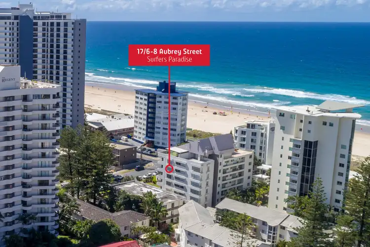 Second view of Homely apartment listing, Unit 17/6 Aubrey Street, Surfers Paradise QLD 4217