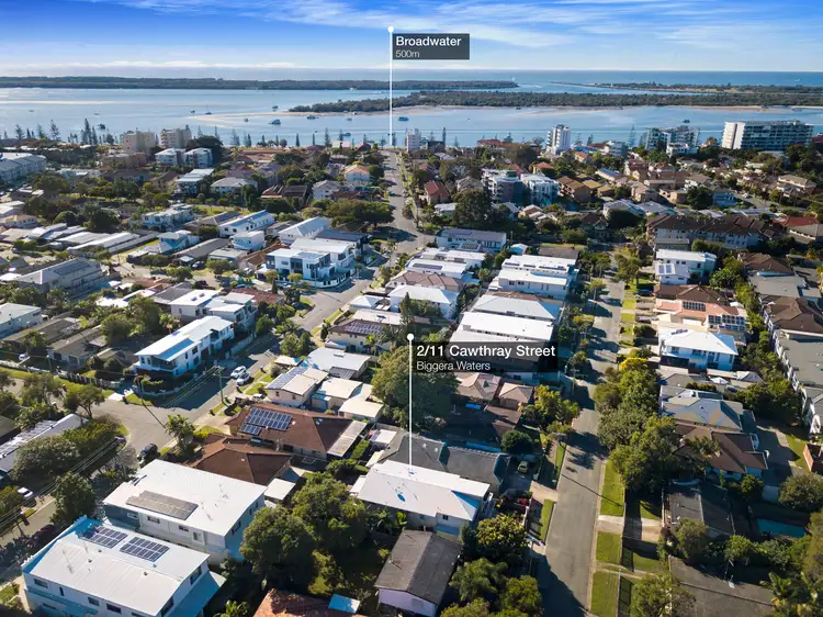 Second view of Homely townhouse listing, 2/11 Cawthray Street, Biggera Waters QLD 4216