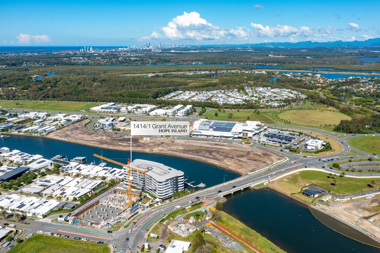 Main view of Homely apartment listing, 1414/1 Grant Avenue, Hope Island QLD 4212