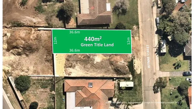 Main view of Homely land listing, 14 A Wynne Street, Hazelmere WA 6055