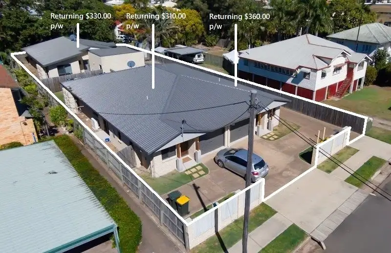 Main view of Homely block of units listing, 1-3/82 Crofton Street, Bundaberg West QLD 4670