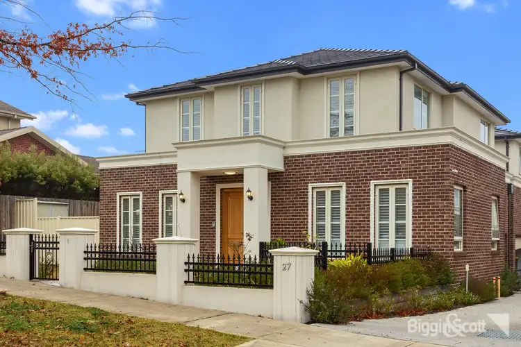 Second view of Homely townhouse listing, 1/27-29 Clyde St, Box Hill North VIC 3129