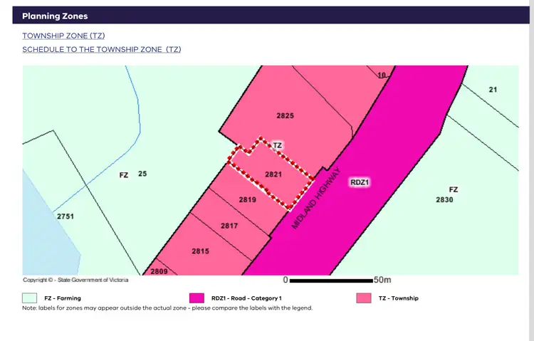 Second view of Homely land listing, 2821 Midland Highway, Newlyn VIC 3364