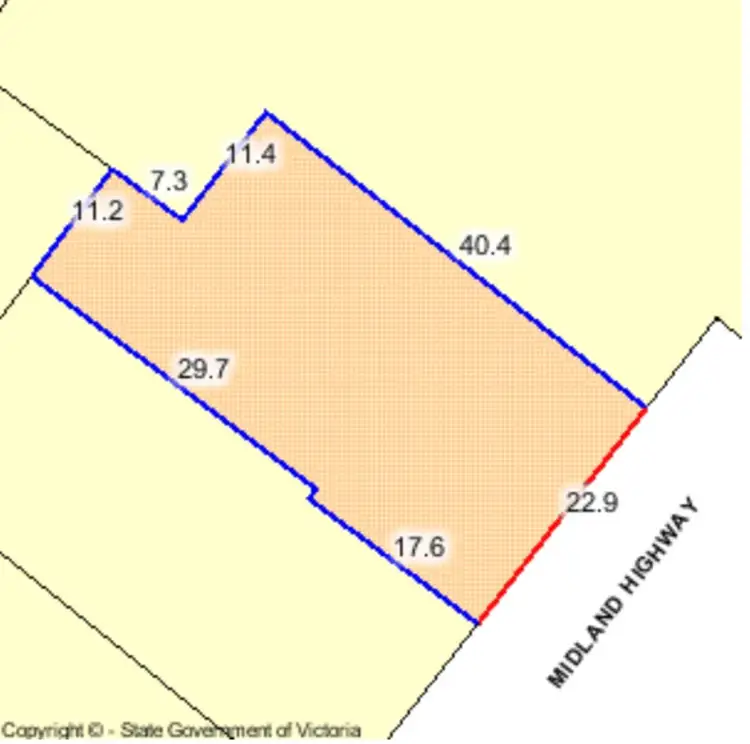 Third view of Homely land listing, 2821 Midland Highway, Newlyn VIC 3364