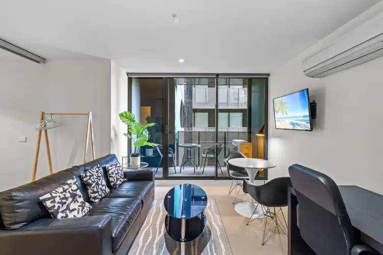 Third view of Homely apartment listing, 409/253 Franklin Street, Melbourne VIC 3000