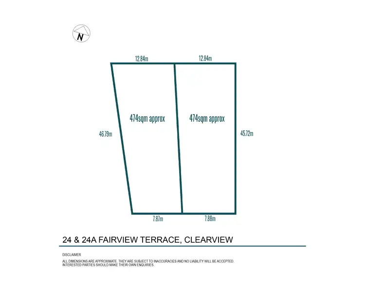 Main view of Homely land listing, 24A Fairview Terrace, Clearview SA 5085