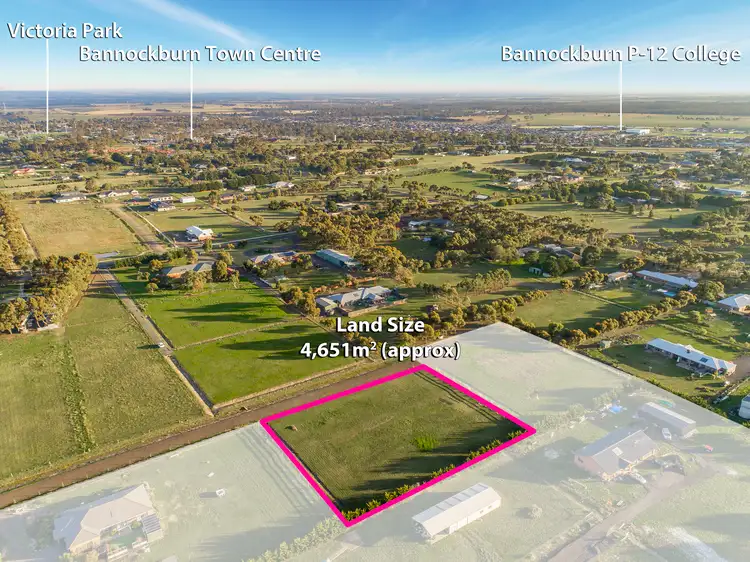 Main view of Homely land listing, 2/23 Gwendoline Court, Bannockburn VIC 3331