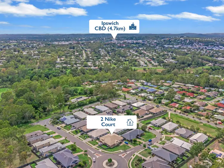 Second view of Homely semi-detached listing, 2 Nike Court, Wulkuraka QLD 4305