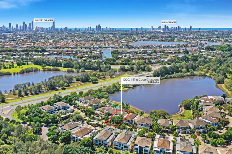 Second view of Homely townhouse listing, 1020/1 The Cove Crescent, Carrara QLD 4211