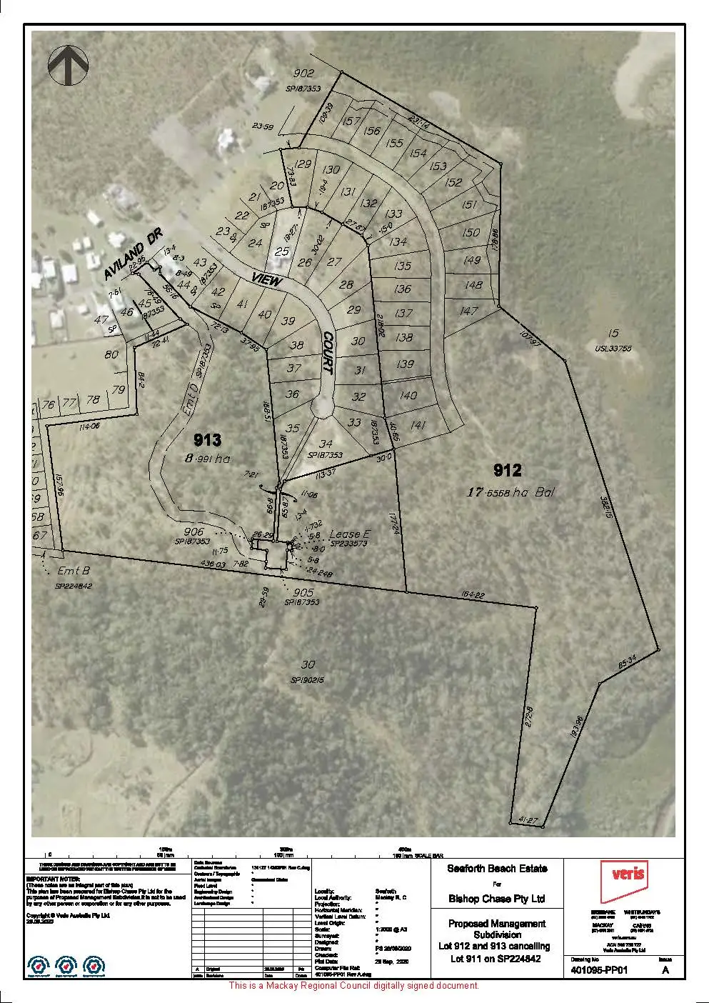 Main view of Homely land listing, Lot 912 Aviland Drive, Seaforth QLD 4741