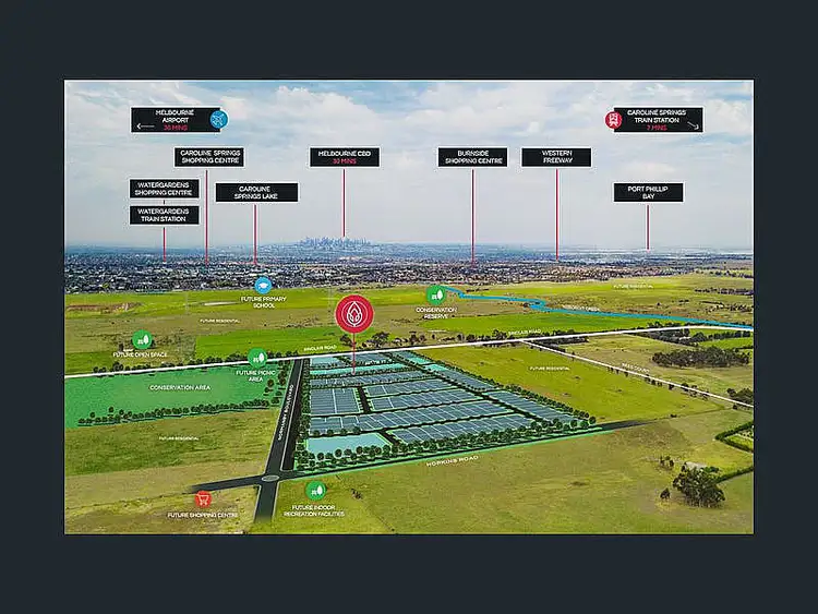 Main view of Homely land listing, LOT 210 Sinclair Heights, Deanside VIC 3336