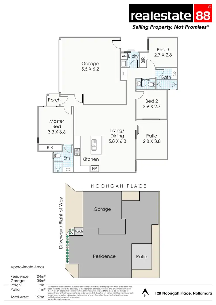 Second view of Homely house listing, 12B Noongah Place, Nollamara WA 6061