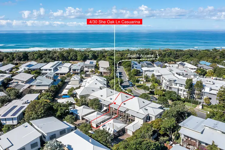 Main view of Homely townhouse listing, 4/30 She Oak Lane, Casuarina NSW 2487