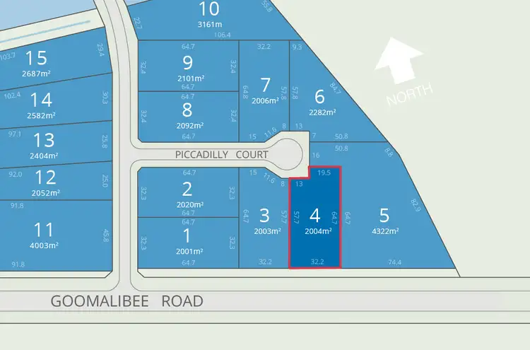 Main view of Homely land listing, Lot 4 Piccadilly Court, Benalla VIC 3672
