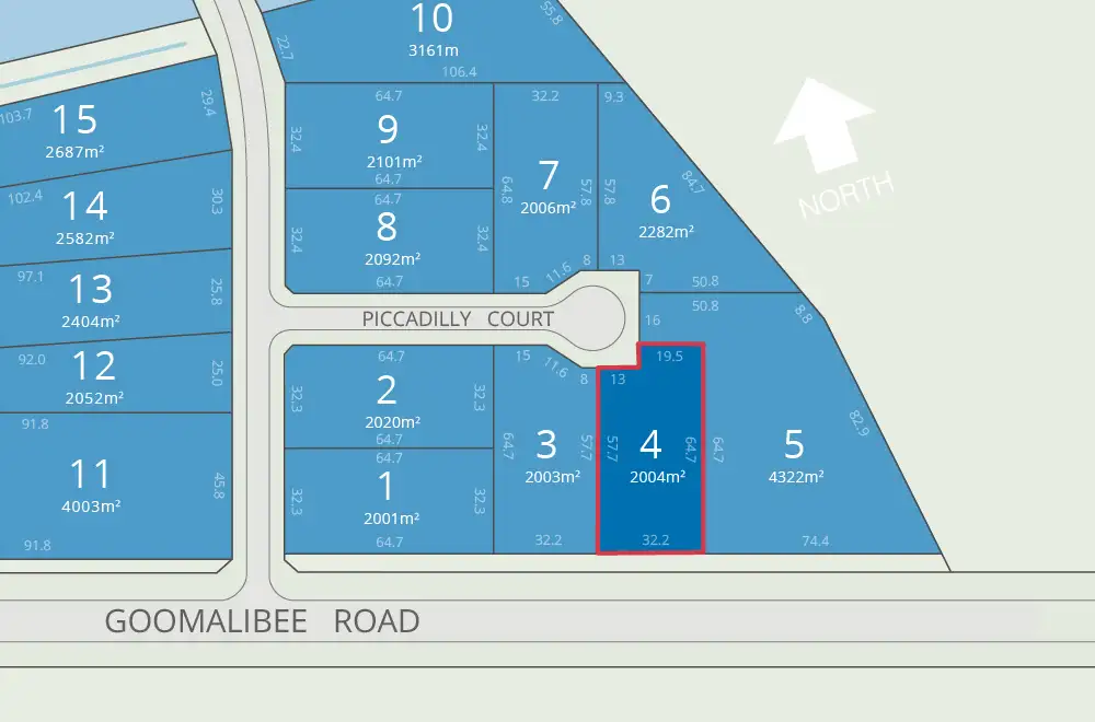 Main view of Homely land listing, Lot 4 Piccadilly Court, Benalla VIC 3672