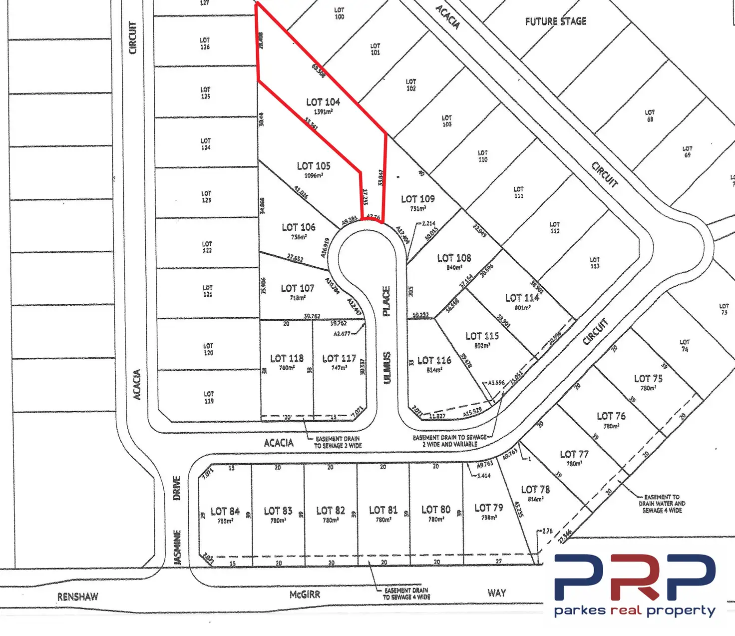 Main view of Homely land listing, LOT 104 Ulmus Place, Parkes NSW 2870
