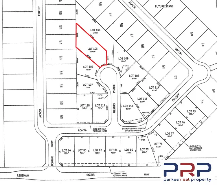 Second view of Homely land listing, LOT 105 Ulmus Place, Parkes NSW 2870