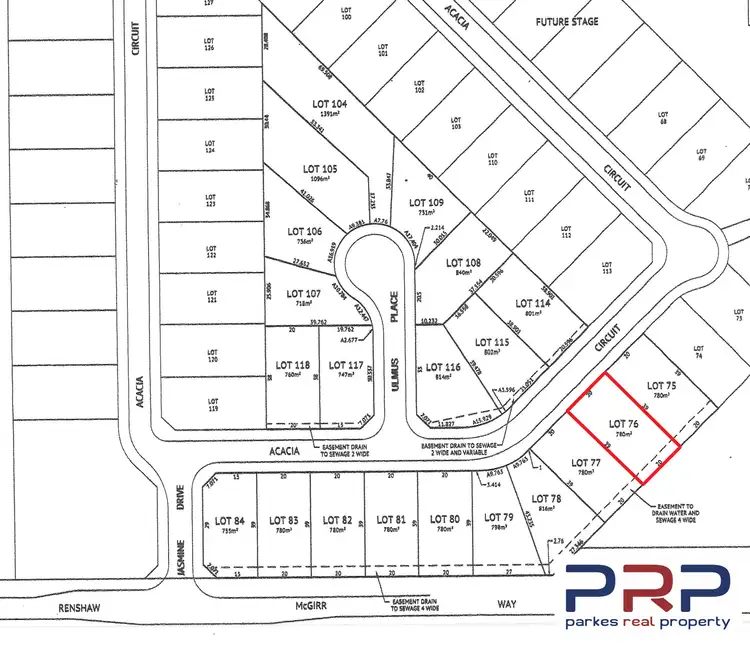 Main view of Homely land listing, LOT 76 Acacia Circuit, Parkes NSW 2870