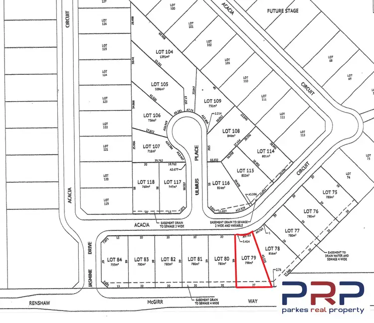 Main view of Homely land listing, LOT 79 Acacia Circuit, Parkes NSW 2870