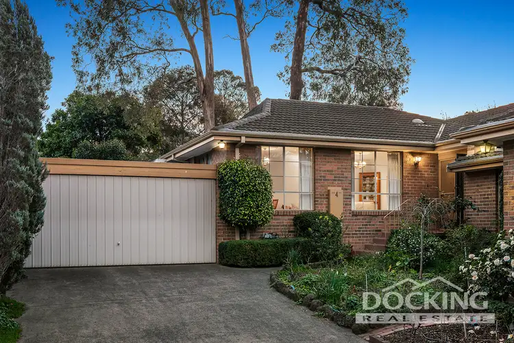 Main view of Homely unit listing, 4/515 Canterbury Road, Vermont VIC 3133