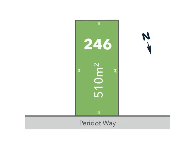 Third view of Homely land listing, LOT 246, 12 Peridot Way, Alfredton VIC 3350